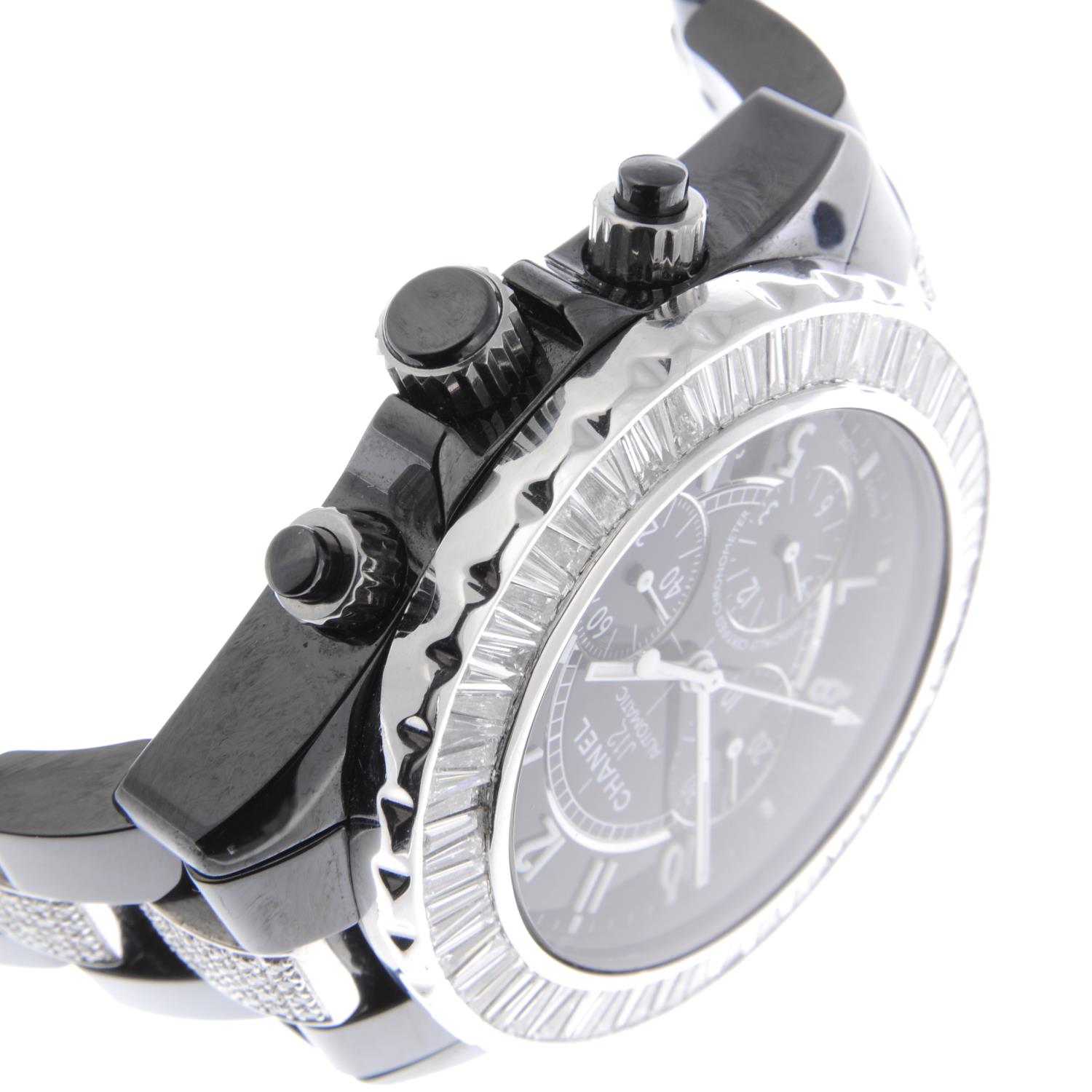 CHANEL - a J12 chronograph bracelet watch. - Image 4 of 5