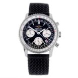 BREITLING - a gentleman's Navitimer chronograph wrist watch.