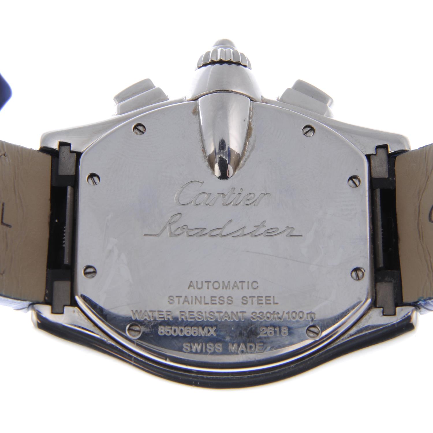 CARTIER - a gentleman's Roadster chronograph wrist watch. - Image 2 of 4