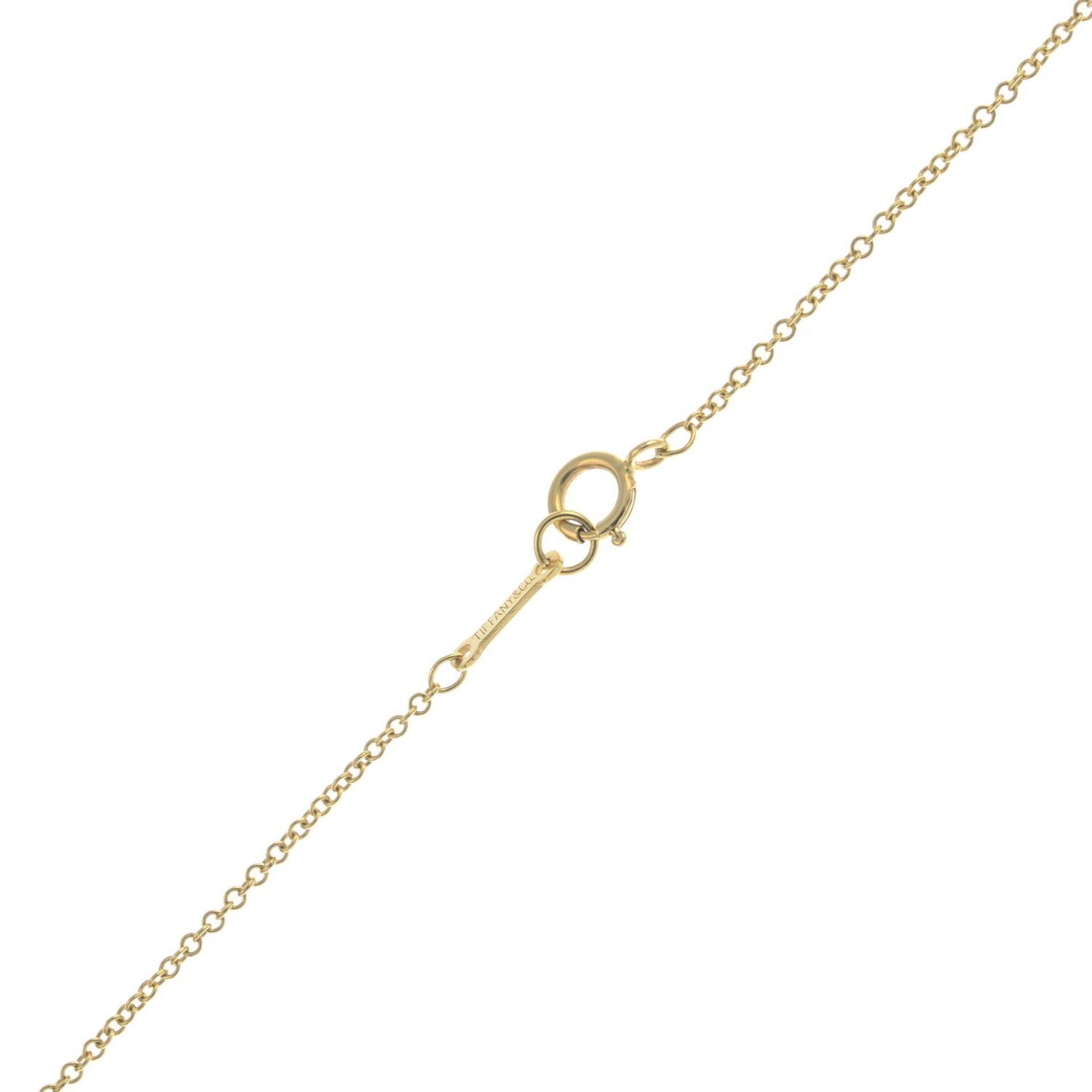 An 'Open Heart' pendant, suspended from a chain, by Elsa Peretti, for Tiffany & Co. - Image 3 of 3