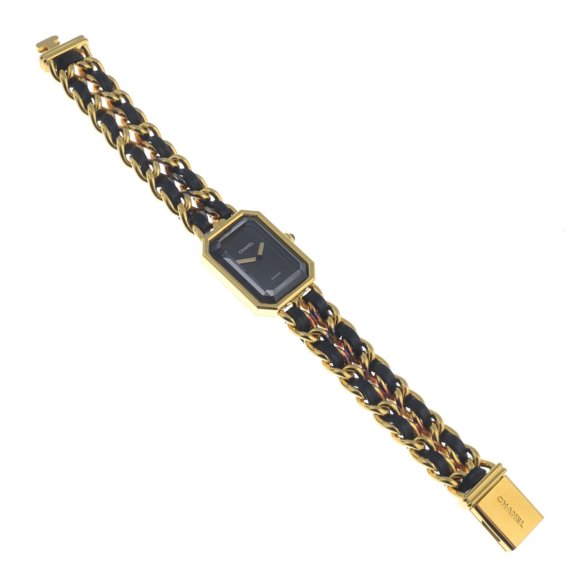 CHANEL - a lady's gold plated Premiere bracelet watch. - Bild 2 aus 3