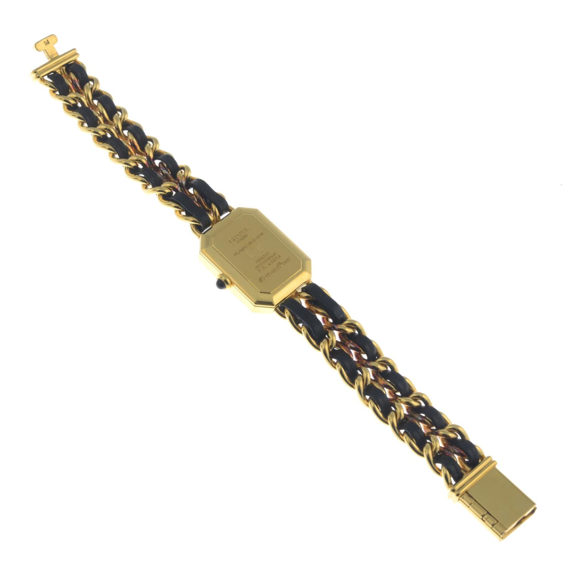 CHANEL - a lady's gold plated Premiere bracelet watch. - Bild 3 aus 3