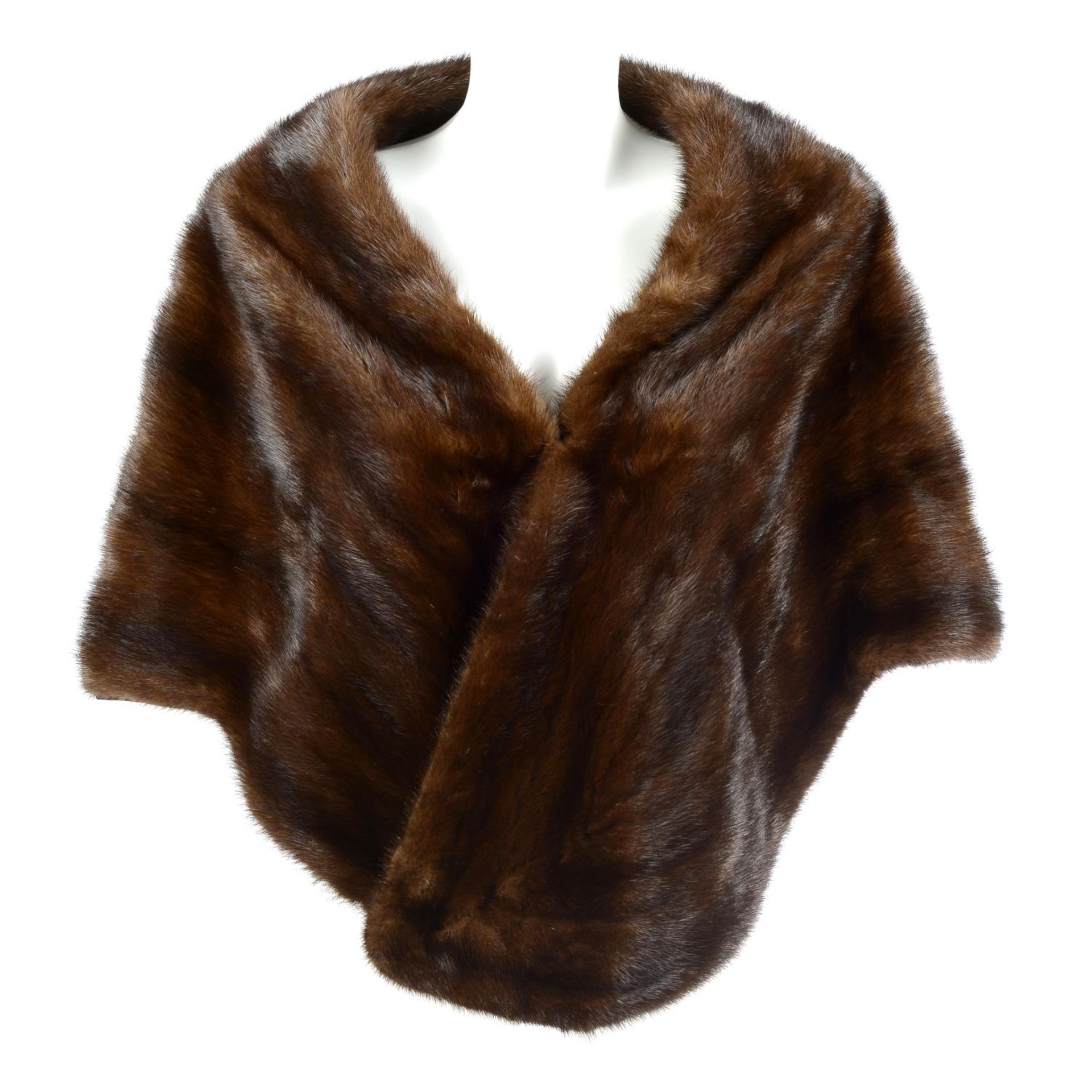 A selection of fur items.