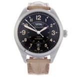 HAMILTON - a gentleman's Khaki Field Day Date wrist watch.