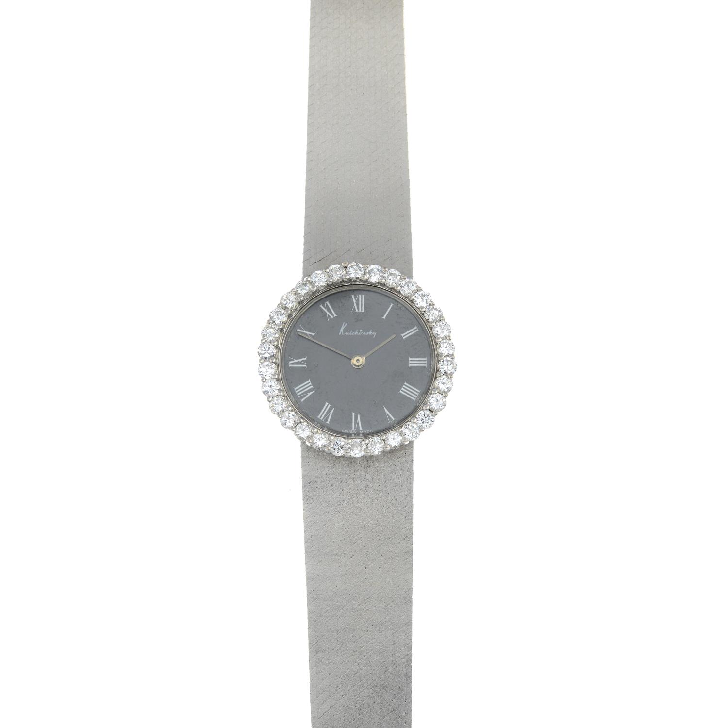 A lady's 18ct gold wrist watch, - Image 6 of 6