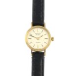 A lady's wrist watch, by Record.Dial signed Record.