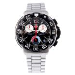 TAG HEUER - a gentleman's Formula 1 chronograph bracelet watch.