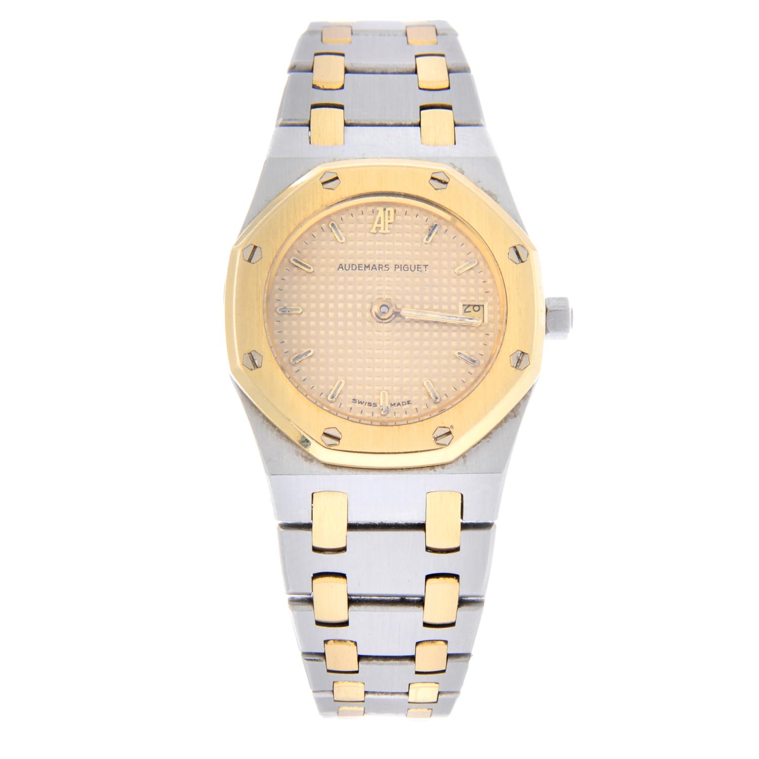 AUDEMARS PIGUET - a lady's Royal Oak bracelet watch.