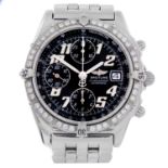 BREITLING - a gentleman's Chronomat chronograph bracelet watch.