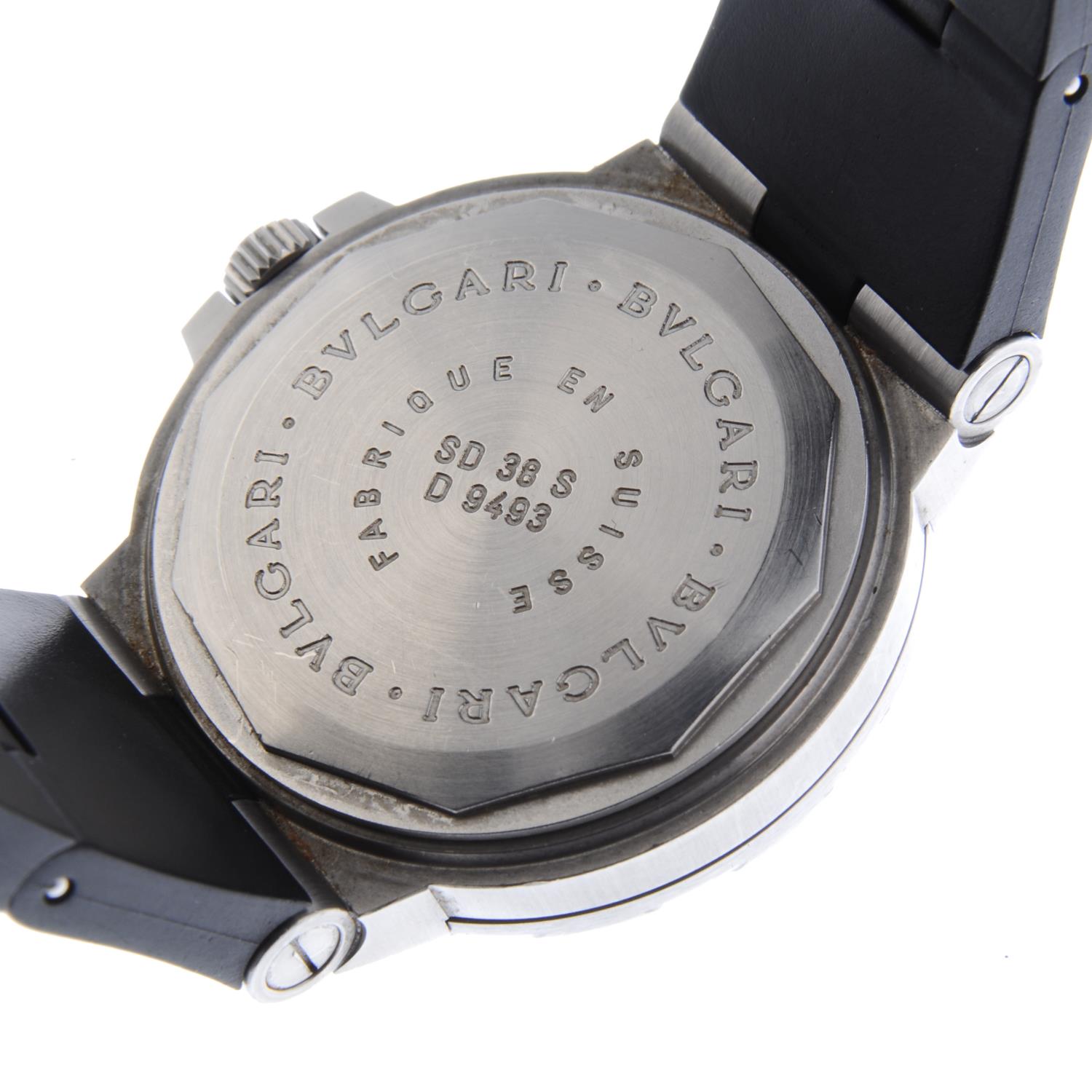 BULGARI - a gentleman's Diagono Scuba wrist watch. - Image 2 of 5