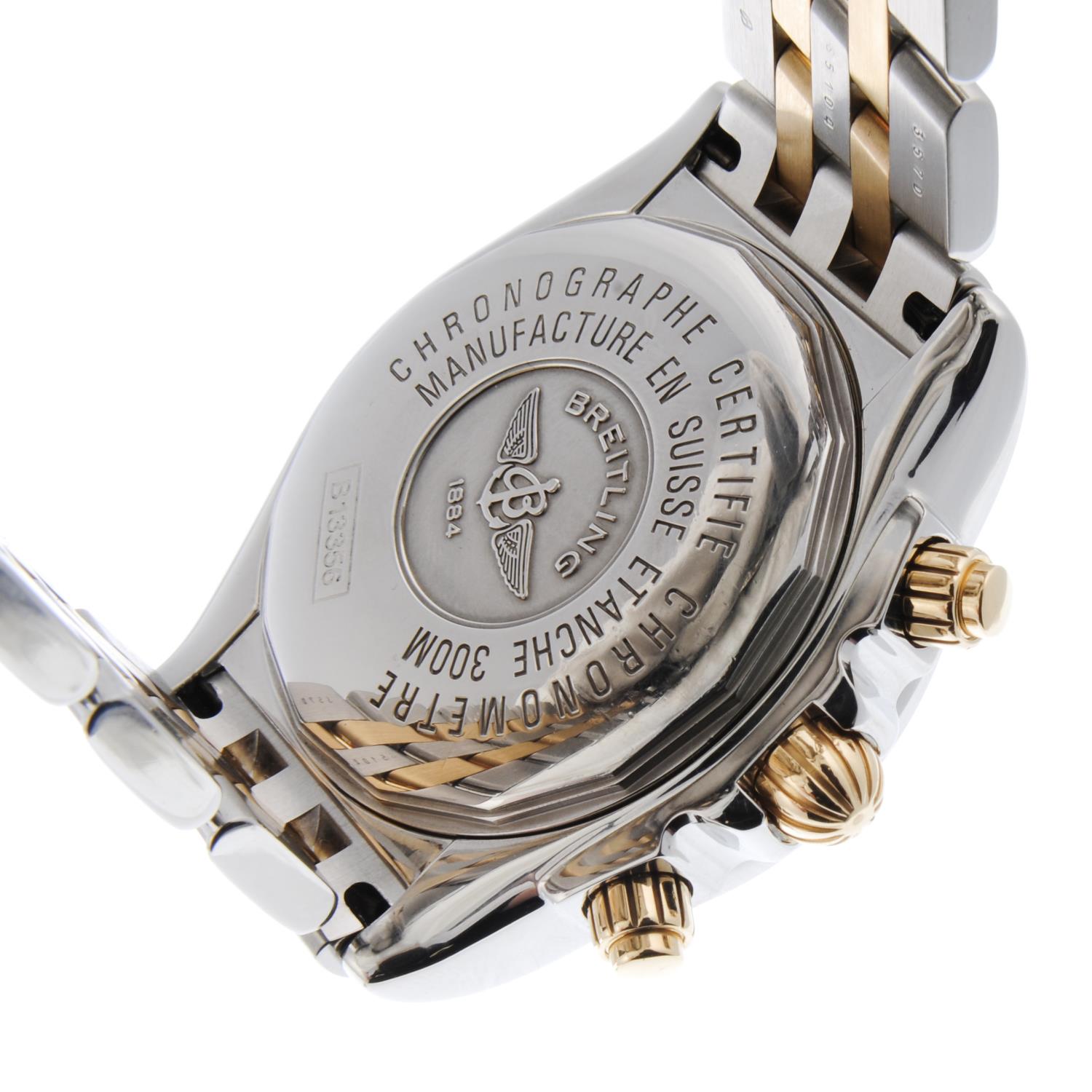 BREITLING - a gentleman's Chronomat Evolution chronograph bracelet watch. - Image 2 of 2