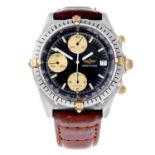 BREITLING - a gentleman's Chronomat chronograph wrist watch.