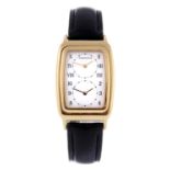 TIFFANY & CO - a gentleman's Rectangle wrist watch.