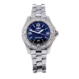 BREITLING - a lady's Colt Oceane bracelet watch.