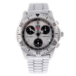 TAG HEUER - a gentleman's 2000 Series chronograph bracelet watch.