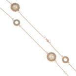 An 18ct gold 'Effervescence' necklace,