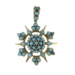 Turquoise pendant,