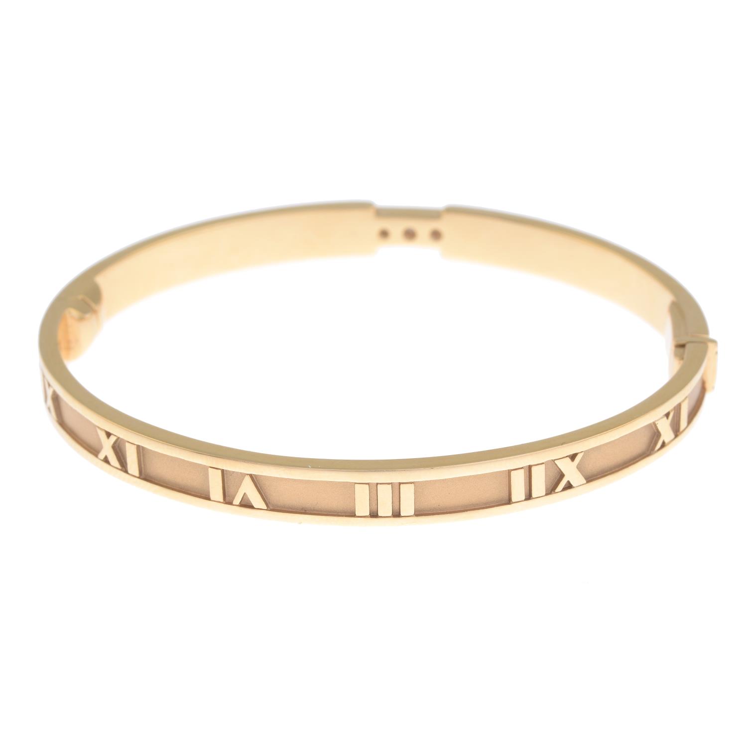 An 18ct gold diamond 'Atlas' bangle, by Tiffany & Co. - Image 3 of 4