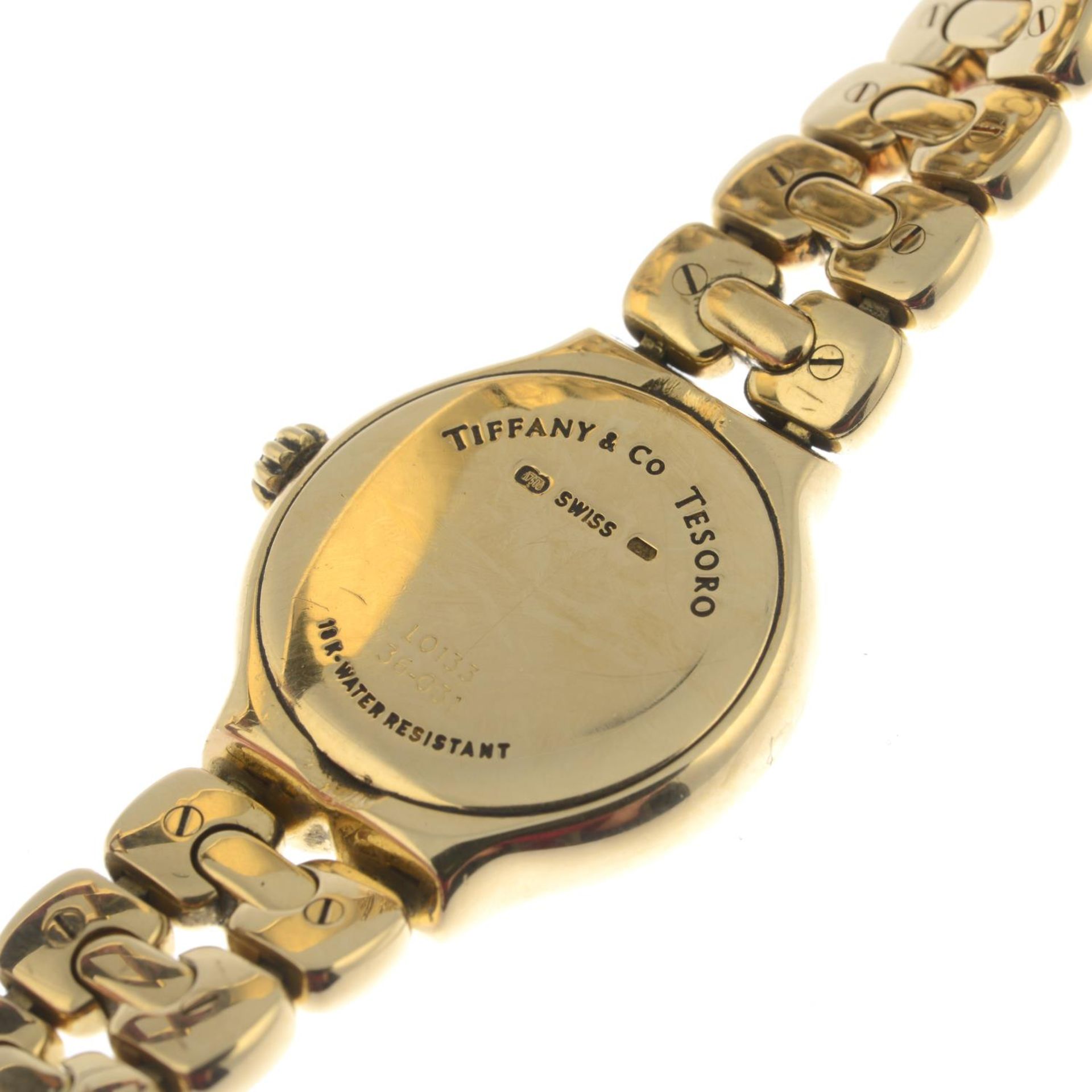 A lady's 18ct gold 'Tesoro' wristwatch, by Tiffany & Co. - Bild 4 aus 5