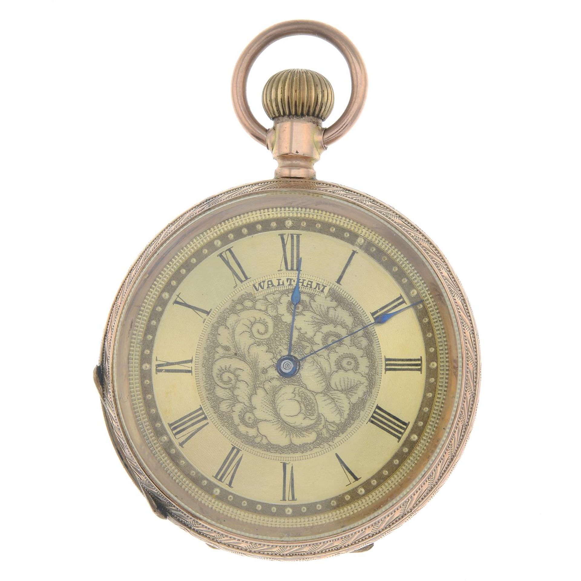 A pocket watch, by Waltham.Signed Waltham.