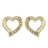 A set of 9ct gold 'Cariad' jewellery, by Clogau.