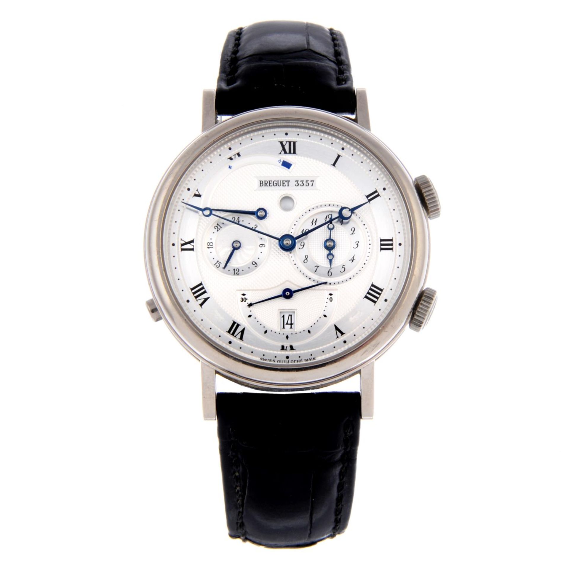 BREGUET - a gentleman's Reveil Du Tsar alarm wrist watch.