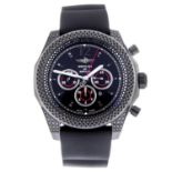 BREITLING - a limited edition gentleman's Bentley Barnato 42 chronograph wrist watch.
