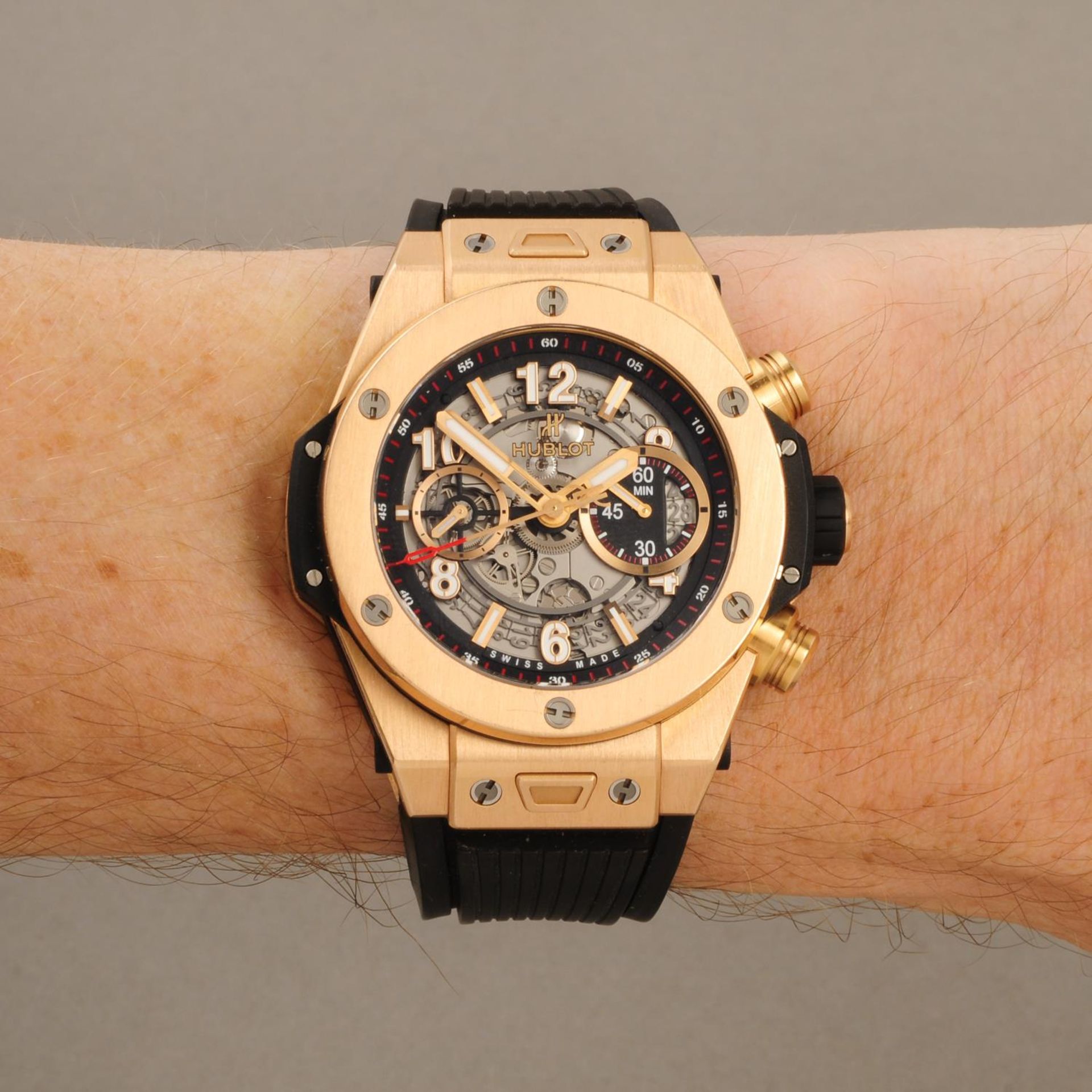 HUBLOT - a gentleman's Big Bang King Unico flyback chronograph wrist watch. - Bild 3 aus 7