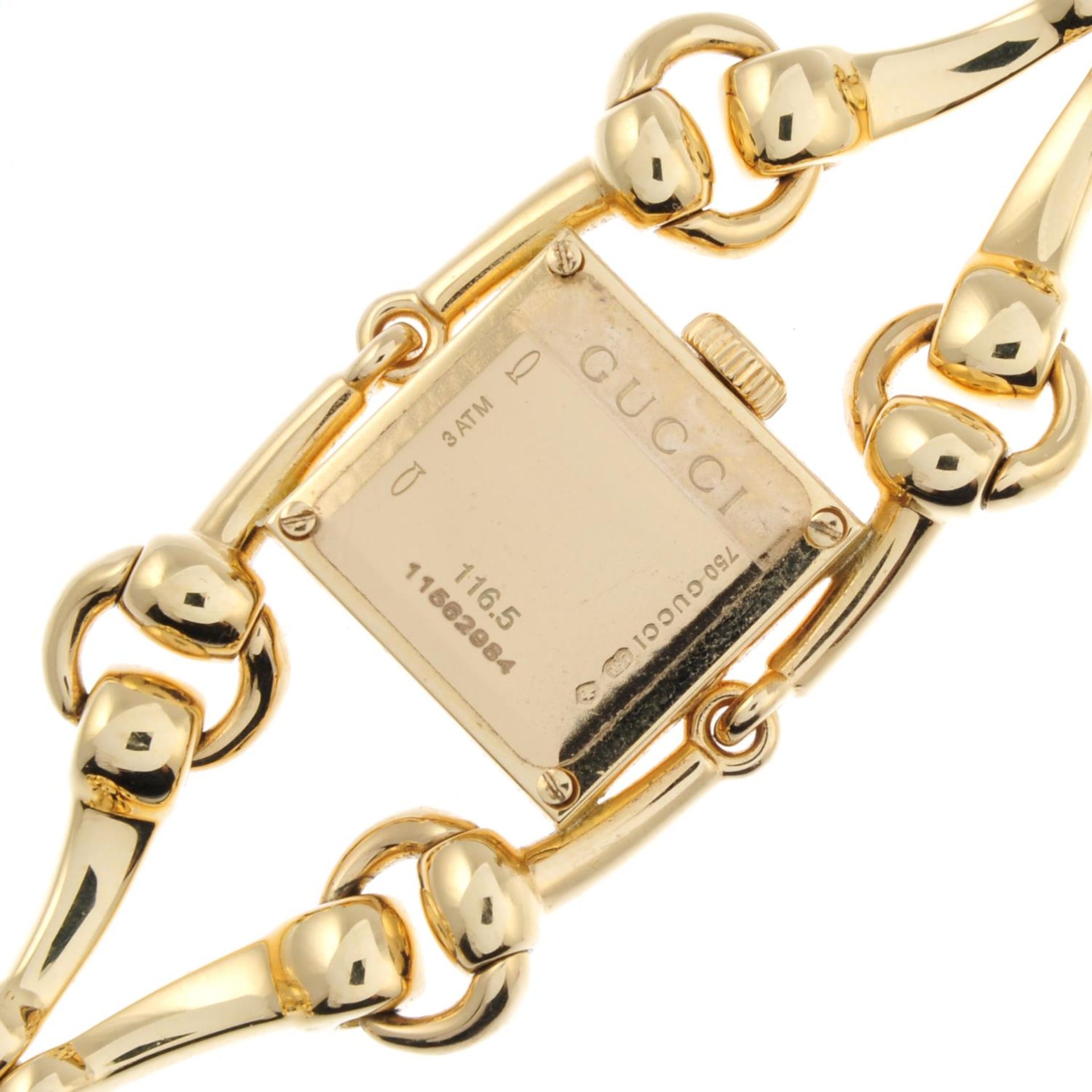 GUCCI - a lady's Signoria bangle watch. - Bild 2 aus 3