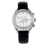 OMEGA - a gentleman's Speedmaster chronograph wrist watch.