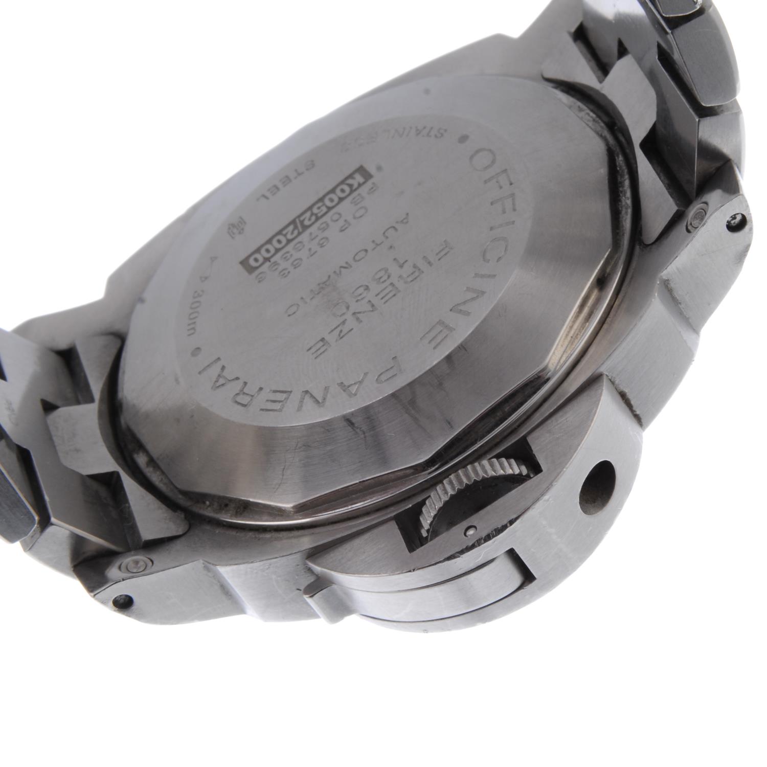 PANERAI - a gentleman's Luminor Marina bracelet watch. - Image 2 of 3