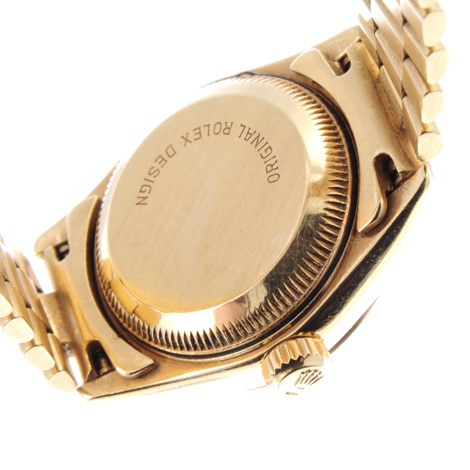 ROLEX - a lady's Oyster Perpetual Datejust bracelet watch. - Image 2 of 3