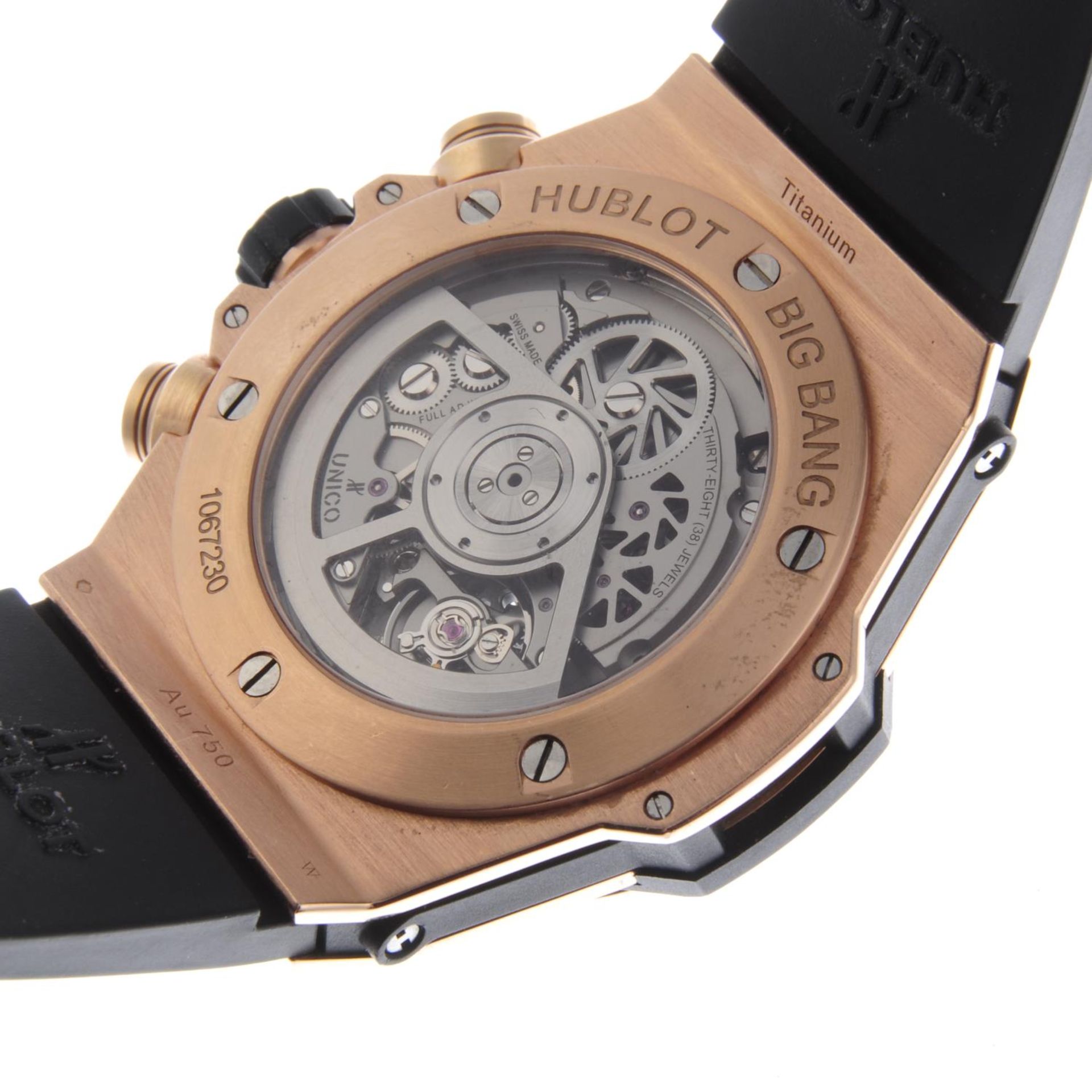 HUBLOT - a gentleman's Big Bang King Unico flyback chronograph wrist watch. - Bild 5 aus 7