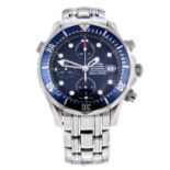 OMEGA - a gentleman's Seamaster Professional Chronometer 300M chronograph bracelet watch.
