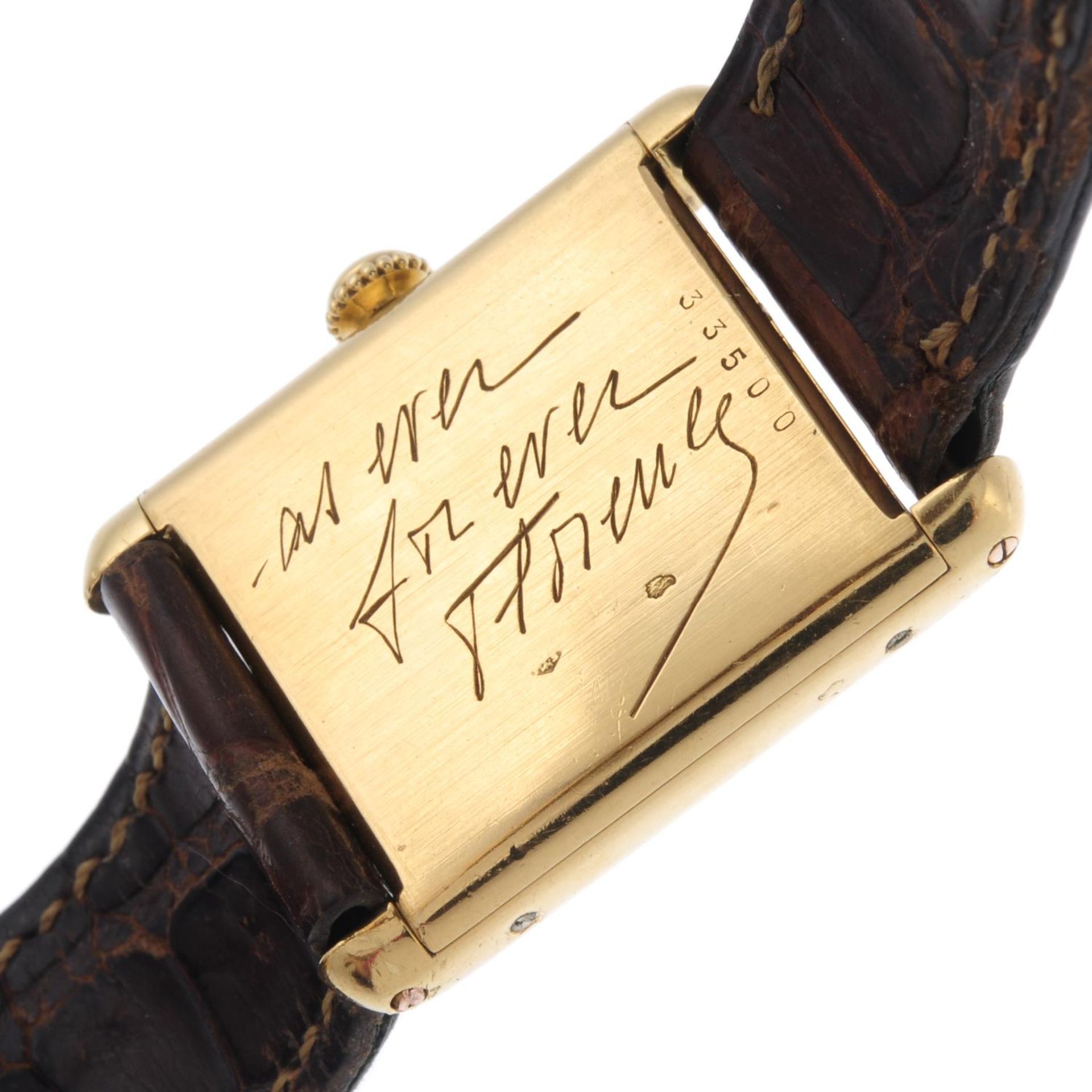 CARTIER - a mid-size Must de Cartier wrist watch. - Bild 2 aus 3
