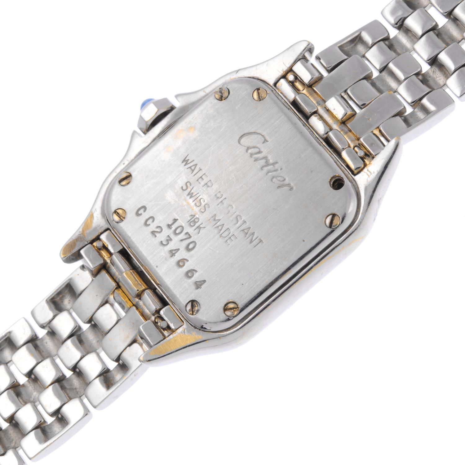 CARTIER - a lady's Panthere bracelet watch. - Image 2 of 3
