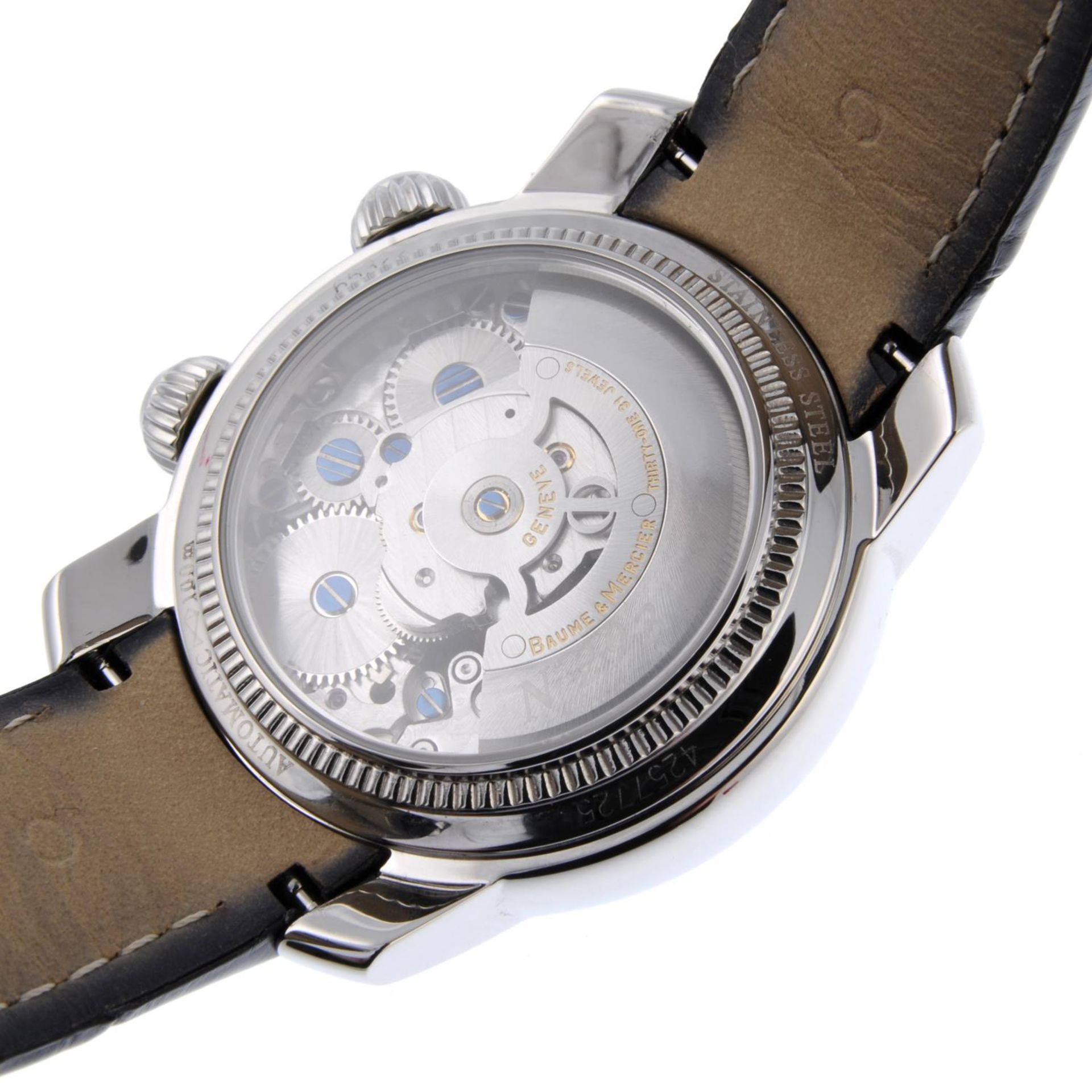 BAUME & MERCIER - a limited edition gentleman's Capeland GMT Alarm wrist watch. - Bild 2 aus 4