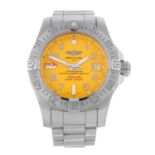 BREITLING - a gentleman's Avenger II Seawolf bracelet watch.