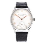 IWC - a gentleman's Portuguese wrist watch.
