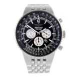 BREITLING - a gentleman's Navitimer Heritage chronograph bracelet watch.