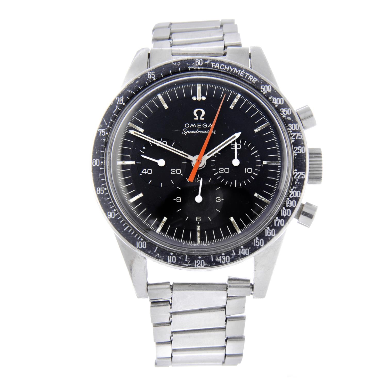 OMEGA - a gentleman's Speedmaster 'Ed White' chronograph bracelet watch.