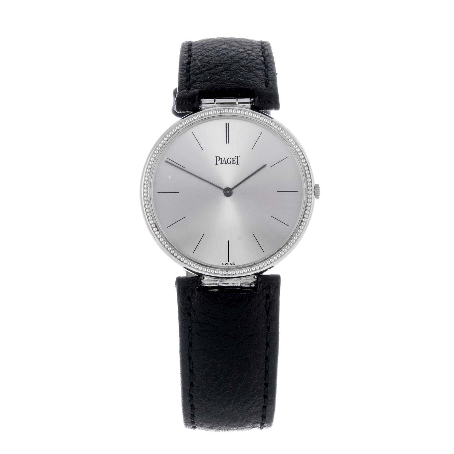 PIAGET - a gentleman's Dress wrist watch.