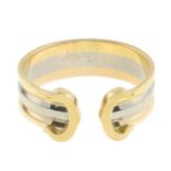 A 'C de Cartier Trinity' open ring, by Cartier.Signed Cartier, C81076.