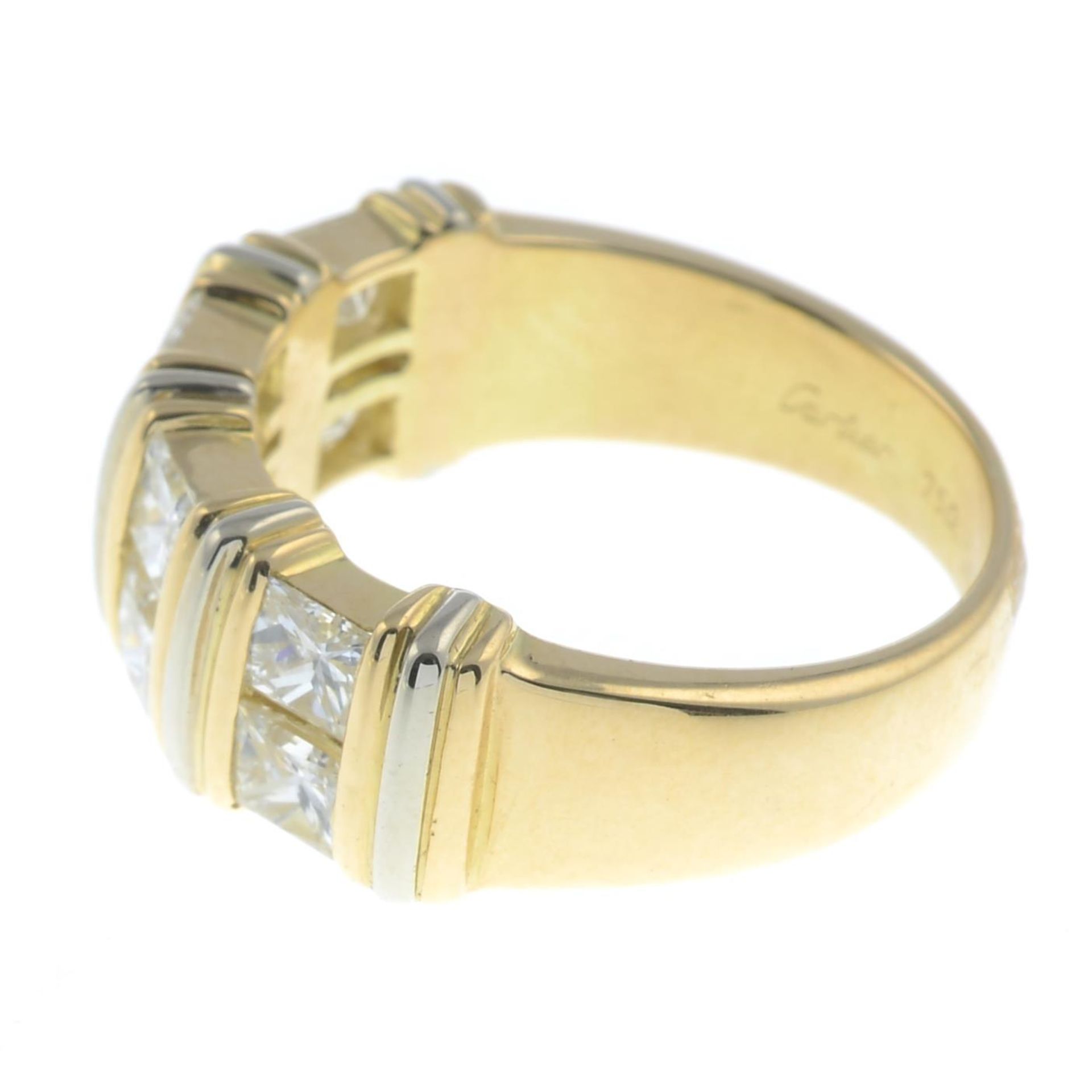 A square-shape diamond dress ring, - Bild 4 aus 5