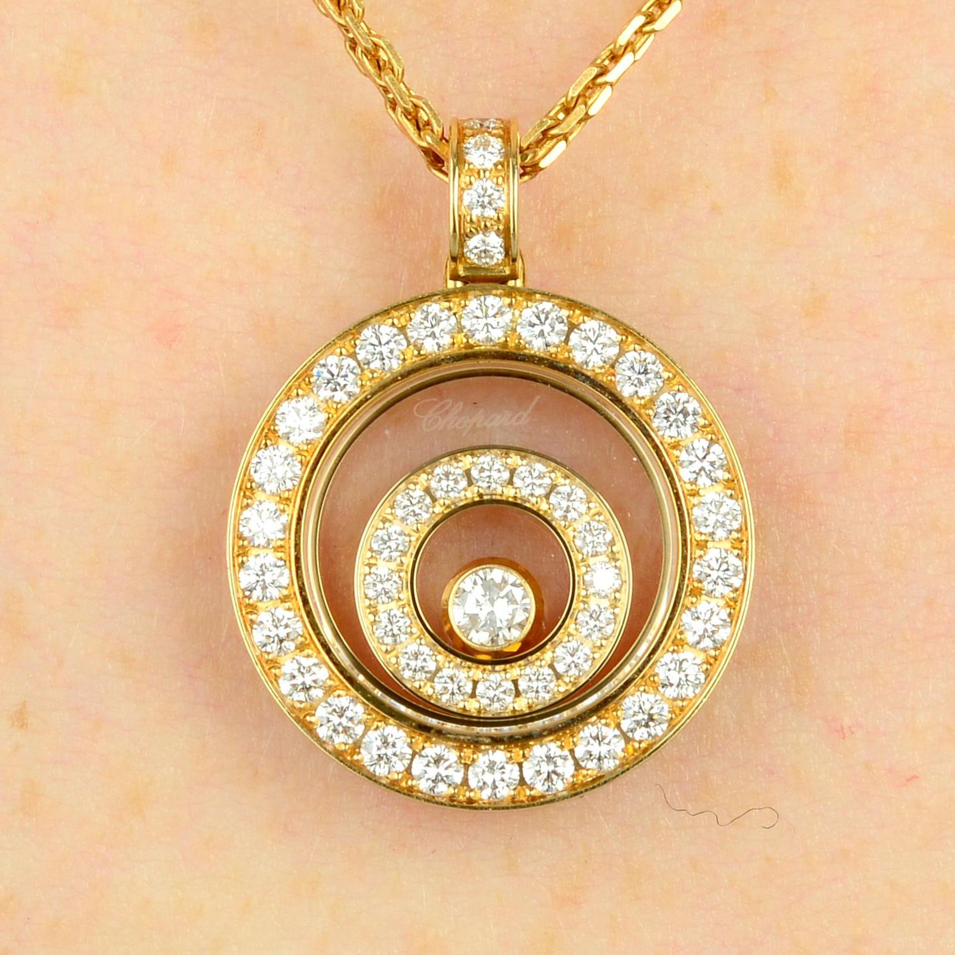 A diamond 'Happy Spirit' necklace,
