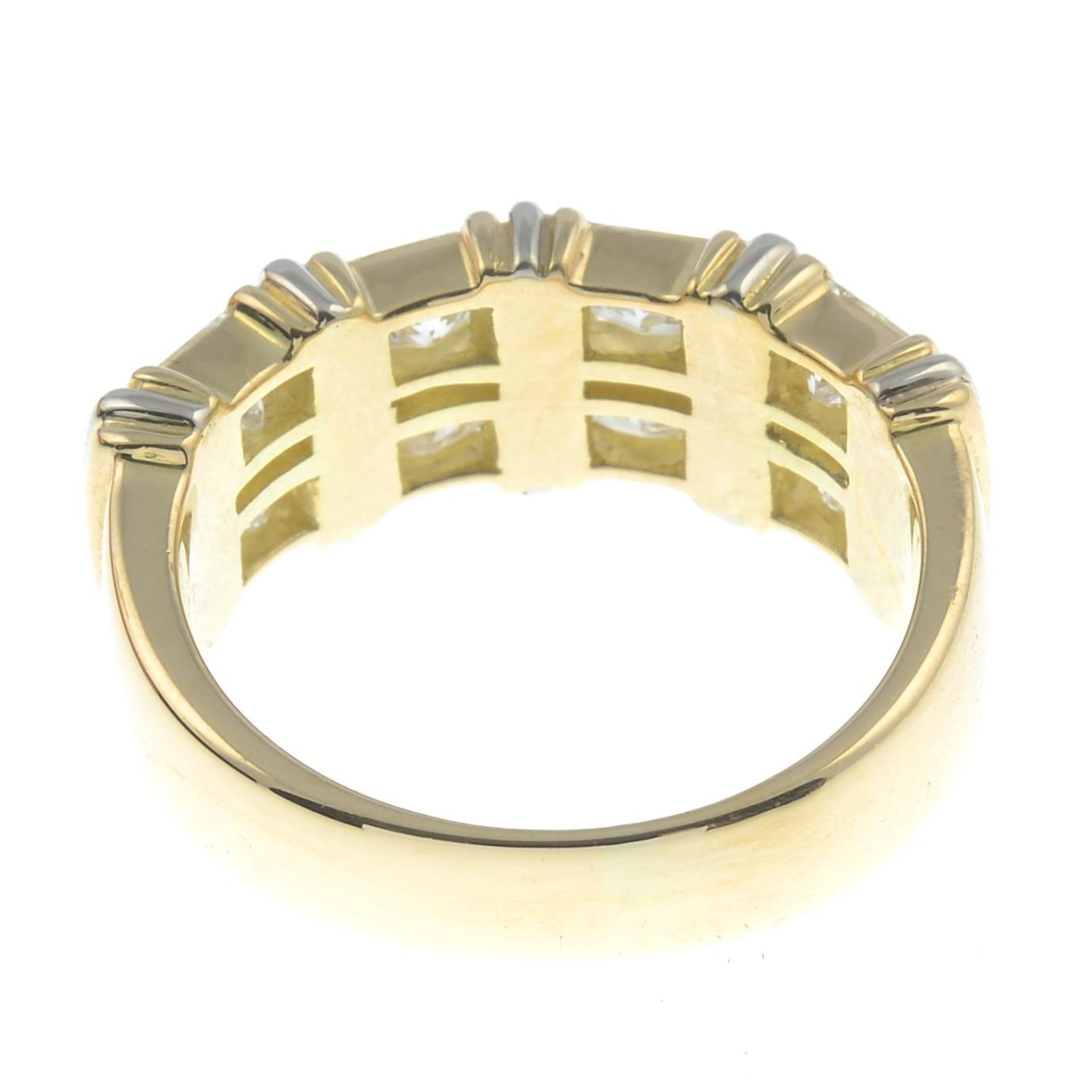A square-shape diamond dress ring, - Bild 5 aus 5