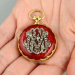 A lady's late 19th century 18ct gold,