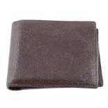 MULBERRY - a leather bifold wallet.