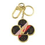 LOUIS VUITTON - an Into The Flower bag charm key holder.