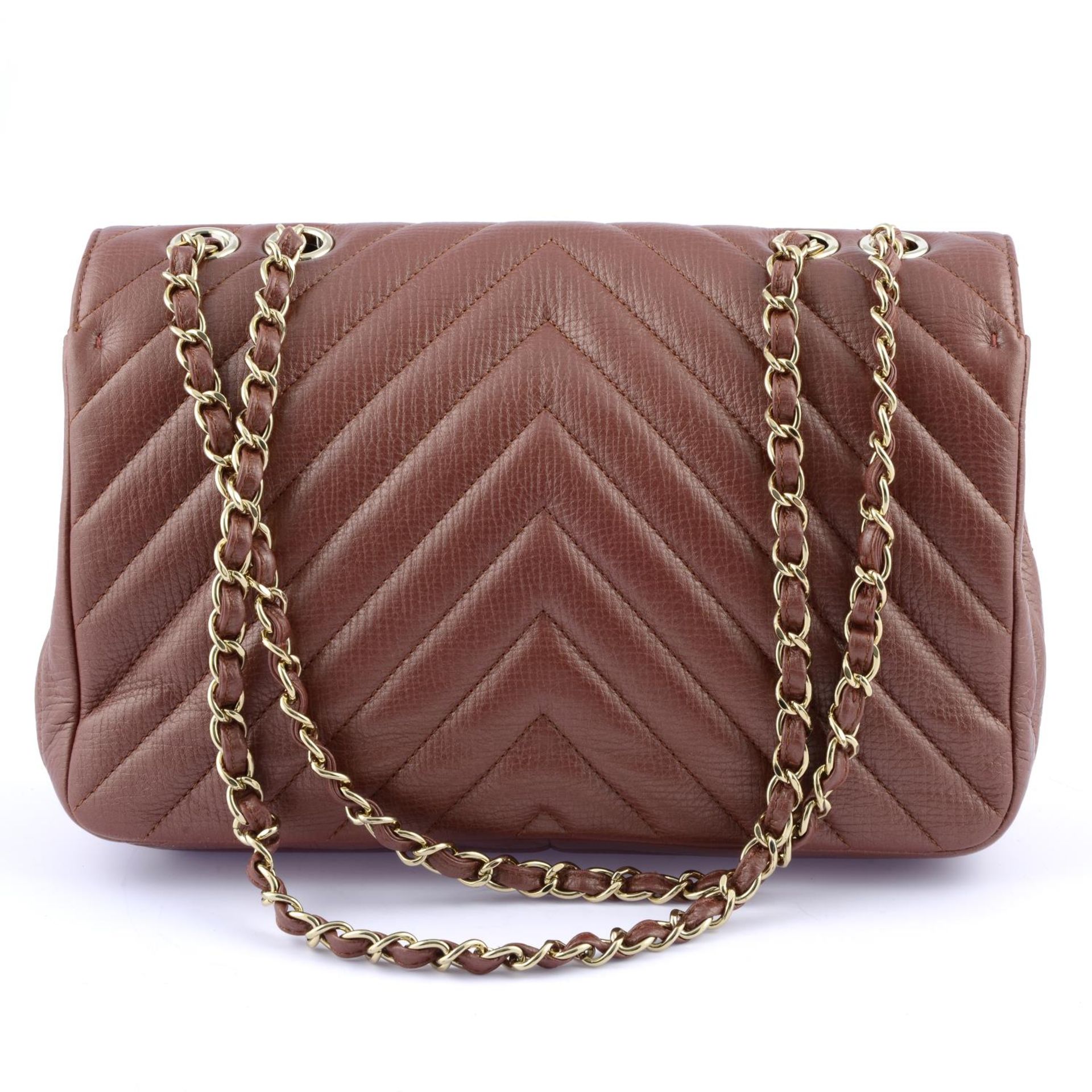 CHANEL - a Chevron Quilted Flap handbag. - Bild 2 aus 4